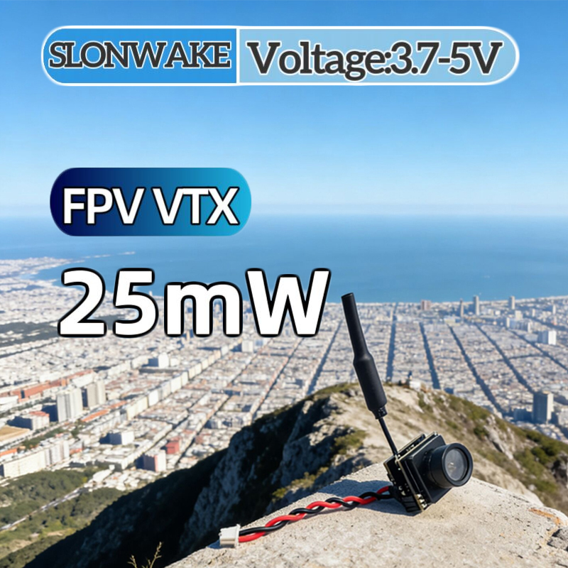 Fpv Drone Receiver - SLONWAKE FPV 25mW Leistungssimulations-VTX Integrierter Sender
