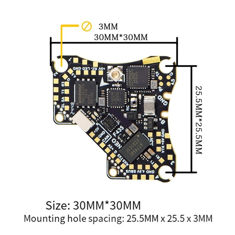 FBIL-F435 NEO 1S AIO Flugcontr – Fpv Drone Flight Controller Bewertung und Preis